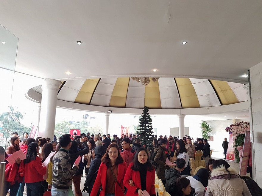 Nhộn nhịp trước 'giờ G' Chủ Nhật Đỏ tại Nghệ An