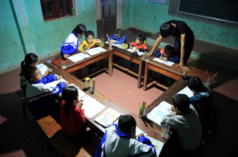 'Gieo chữ' ở Cà Moong