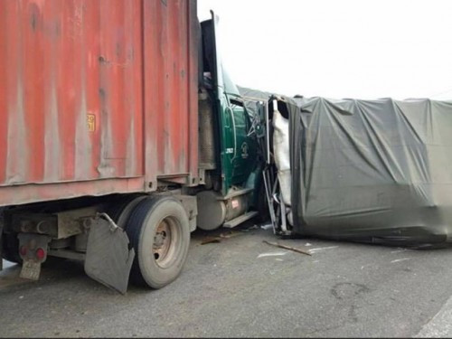 Tai nạn liên hoàn trên đoạn đường tránh quốc lộ 1A