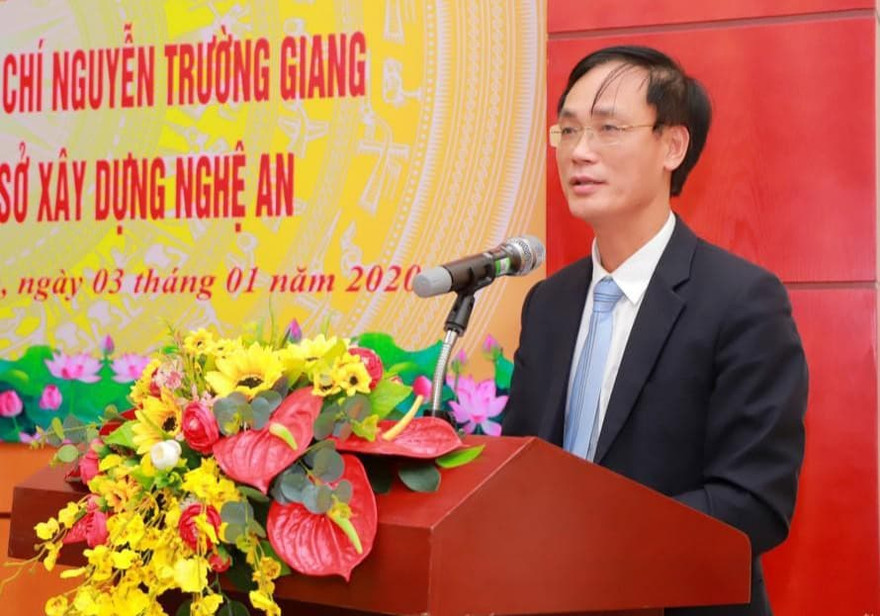 Nghệ An bổ nhiệm tân Giám đốc Sở Xây dựng