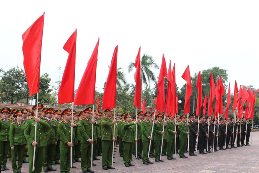 Đoàn thanh niên Công an Nghệ An khởi động Tháng Thanh niên năm 2019