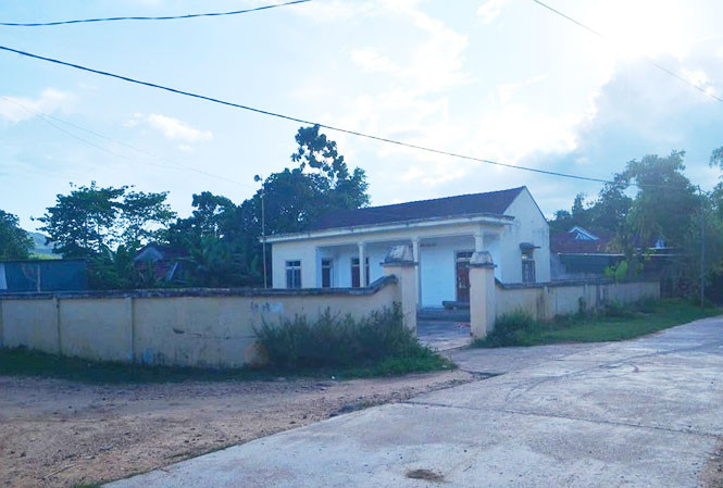 Nhà văn hóa nơi xảy ra vụ việc.