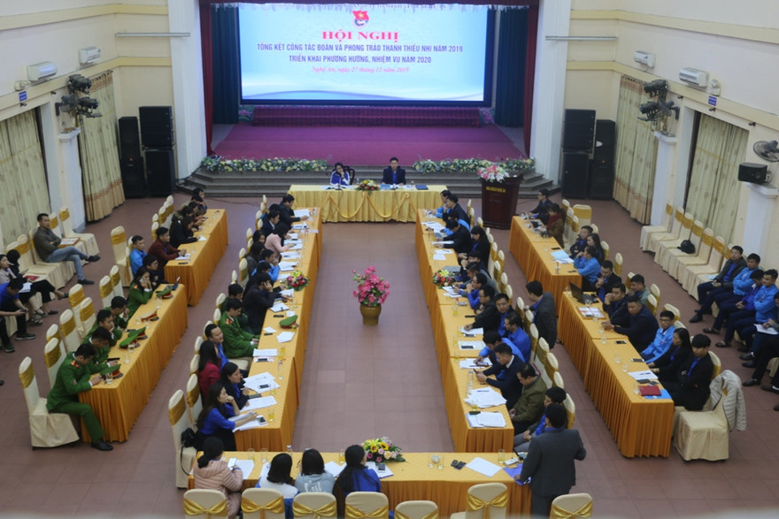 Tỉnh đoàn Nghệ An tổng kết năm 2019, phương hướng năm 2020