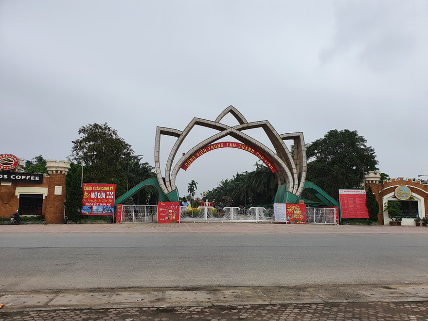 Kiểm tra toàn diện dự án Công viên trung tâm thành phố Vinh