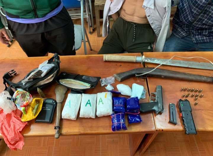 'Cất lưới' ông trùm ma túy, thu giữ nhiều súng đạn