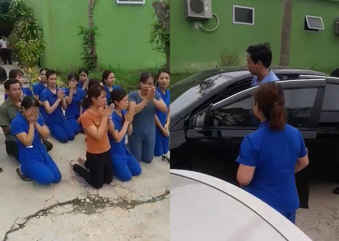 Vụ cô giáo mầm non quỳ gối xin nhà chức trách: Chủ đầu tư nói gì?