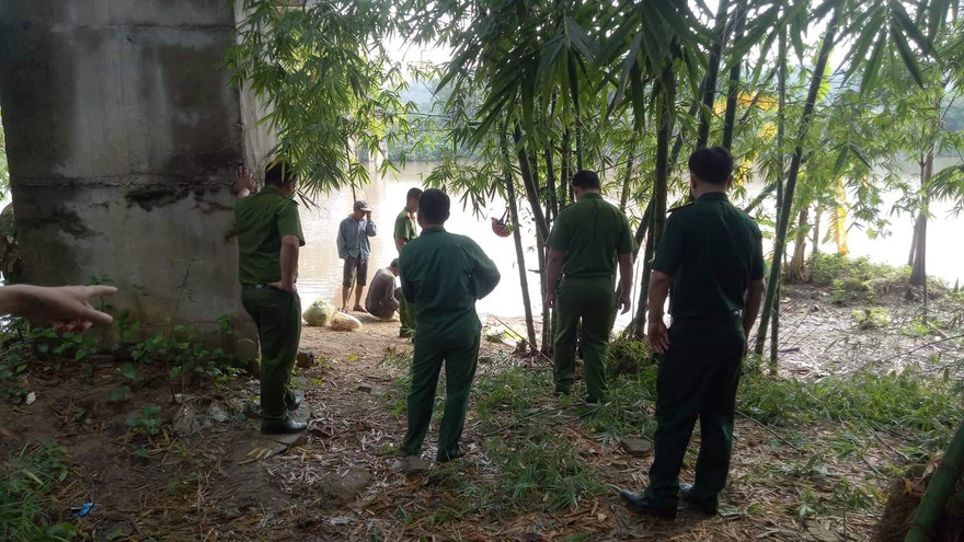 Hiện trường nơi tìm thấy thi thể nạn nhân