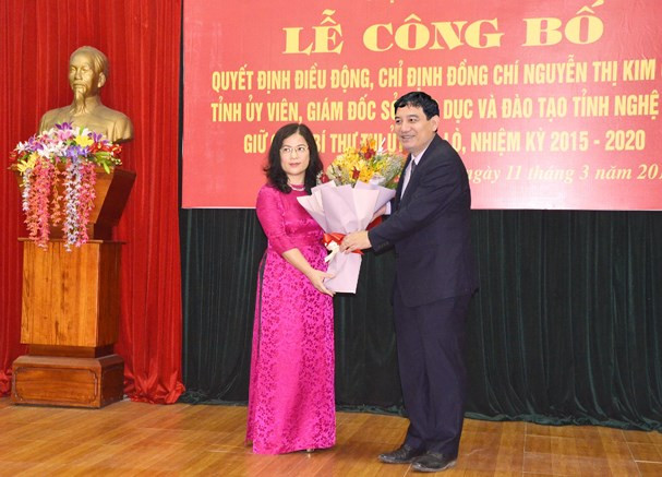 Nghệ An: Thị xã Cửa Lò có tân bí thư