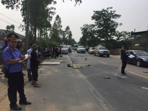 Hiện trường vụ tai nạn thảm khốc