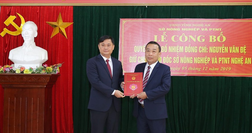 Nghệ An bổ nhiệm nhiều chức vụ chủ chốt