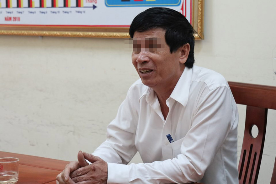 Tài xế Nguyễn Bắc V làm việc với cơ quan chức năng 