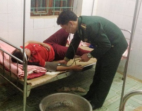 Nạn nhân được cấp cứu kịp thời hiện đã qua cơn nguy kịch