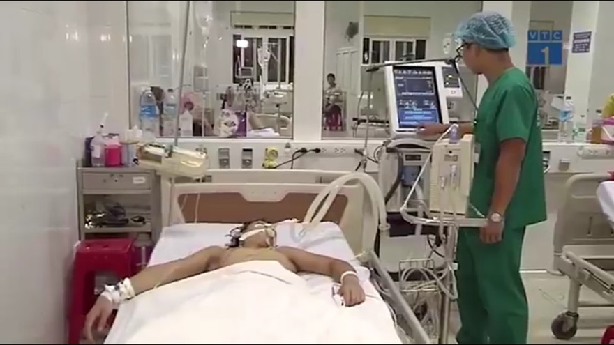 Các bệnh nhân đang được điều trị tại bệnh viện.