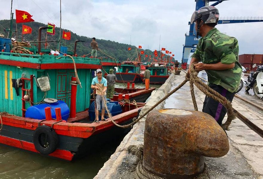 Bão số 4: Nghệ An ban hành lệnh cấm biển