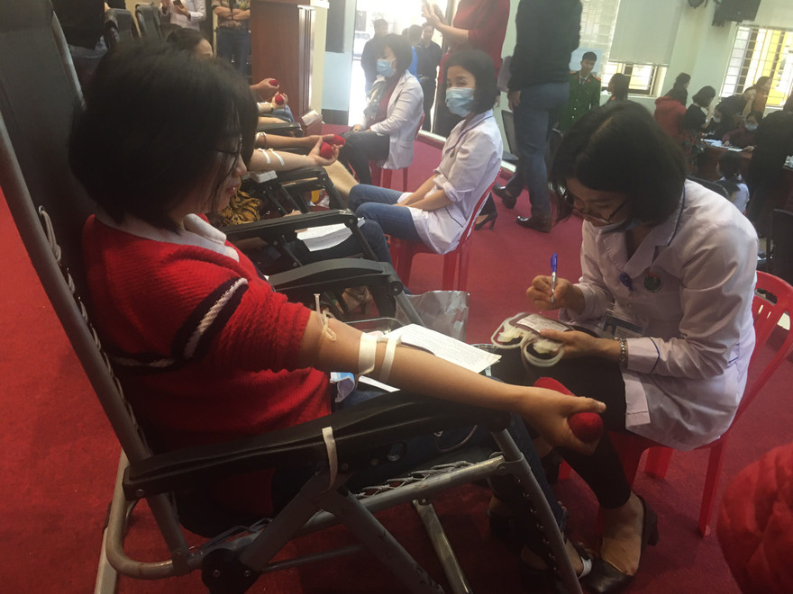 Sôi nổi ngày hội 'Giọt máu hồng tình nguyện' năm 2020 ​