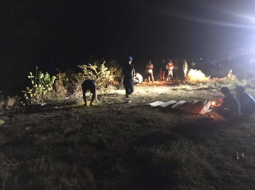 Thương tâm mẹ con đuối nước trên sông Lam trong đêm