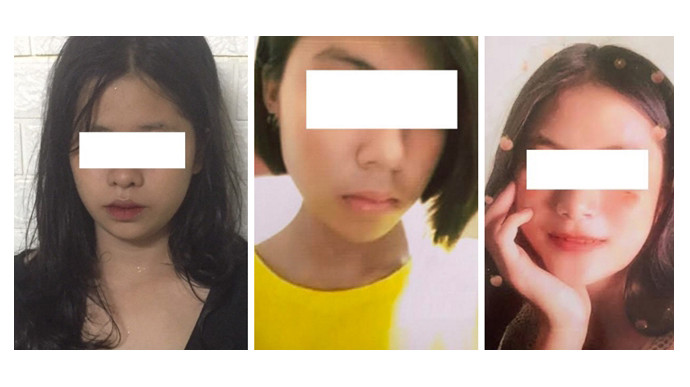 3 trong 5 nữ sinh được cảnh sát giải cứu