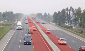 Cấm nhiều loại xe đi làn 1 cao tốc Hà Nội - Hải Phòng, Pháp Vân - Cầu Giẽ
