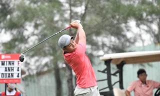 Những biểu cảm siêu đáng yêu của Nguyễn Tuấn Anh, người thi đấu xuất sắc nhất ngày thứ ba