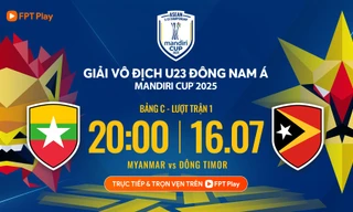 Nhận định U23 Myanmar vs U23 Timor Leste, 20h00 ngày 16/7: Định đoạt ngôi nhì 