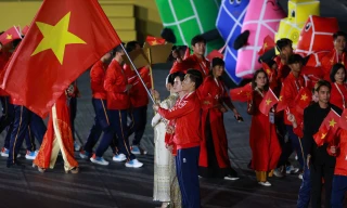 Đoàn thể thao Việt Nam sẵn sàng đón Vàng ngay trong ngày thi đấu đầu tiên.