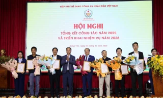 Năm 2025 thành công rực rỡ của thể thao CAND với nhiều dấu ấn đậm nét