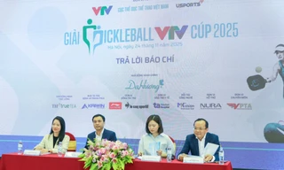 Giải Pickleball VTV Cúp 2025 có giá trị giải thưởng trên 1 tỷ đồng, quy tụ hơn 700 vận động viên