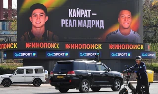 Thành phố vùng cận đông xa xôi Almaty phấn khích như thế nào khi tiếp đón Real