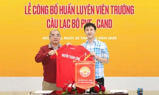 Chia tay HLV Thạch Bảo Khanh, PVF-CAND bổ nhiệm HLV Nguyễn Thành Công