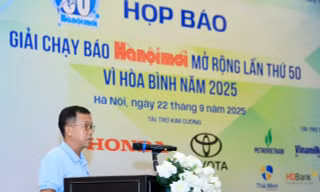 Hơn 4.000 vận động viên tham dự chung kết Giải chạy Báo Hànộimới mở rộng lần thứ 50 - Vì hòa bình năm 2025