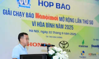 Hơn 4.000 vận động viên tham dự chung kết Giải chạy Báo Hànộimới mở rộng lần thứ 50 - Vì hòa bình năm 2025
