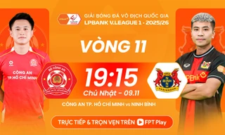 Trực tiếp CA TPHCM vs Ninh Bình 0-0: Hiệp 1 bắt đầu