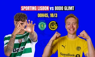 Nhận định Sporting Lisbon vs Bodo Glimt, 00h45 ngày 18/3: Nhiệm vụ bất khả thi