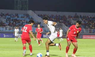 Để Lào lấy điểm, Indonesia sớm đối diện mất vé tại vòng loại U23 châu Á