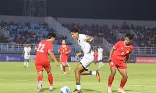 Để Lào lấy điểm, Indonesia sớm đối diện mất vé tại vòng loại U23 châu Á