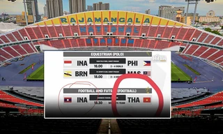 Thái Lan lại nhầm quốc kỳ Việt Nam khi công bố lịch thi đấu SEA Games 33