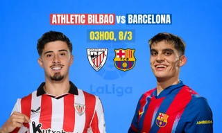 Nhận định Athletic Bilbao vs Barcelona, 03h00 ngày 8/3: Xây chắc ngôi đầu 