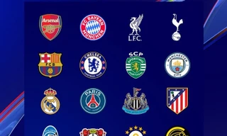 Danh sách các đội góp mặt ở vòng 1/8 Champions League: Nước Anh thống trị