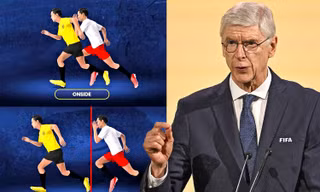 Chủ nhà World Cup 2026 đưa vào vận hành luật việt vị mới của Arsene Wenger