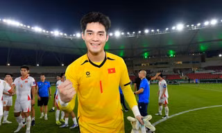 'Người nhện' Trung Kiên nói lời khiêm tốn sau màn trình diễn ngoạn mục trước U23 Saudi Arabia
