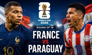 Trực tiếp Paraguay vs Pháp, 04h00 ngày 5/7: Hết rồi những bất ngờ