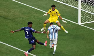 Trực tiếp Argentina vs Cape Verde 1-0 (Hết H1): Không vào!!! Thủ môn Cape Verde cứu thua 