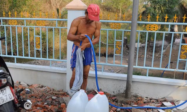Cần Thơ sẽ lập vùng cấm khai thác nước ngầm để giữ cho tương lai