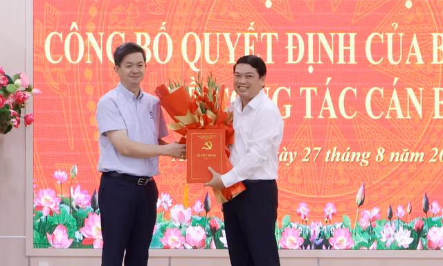 Công bố quyết định của Ban Bí thư Trung ương Đảng về công tác cán bộ