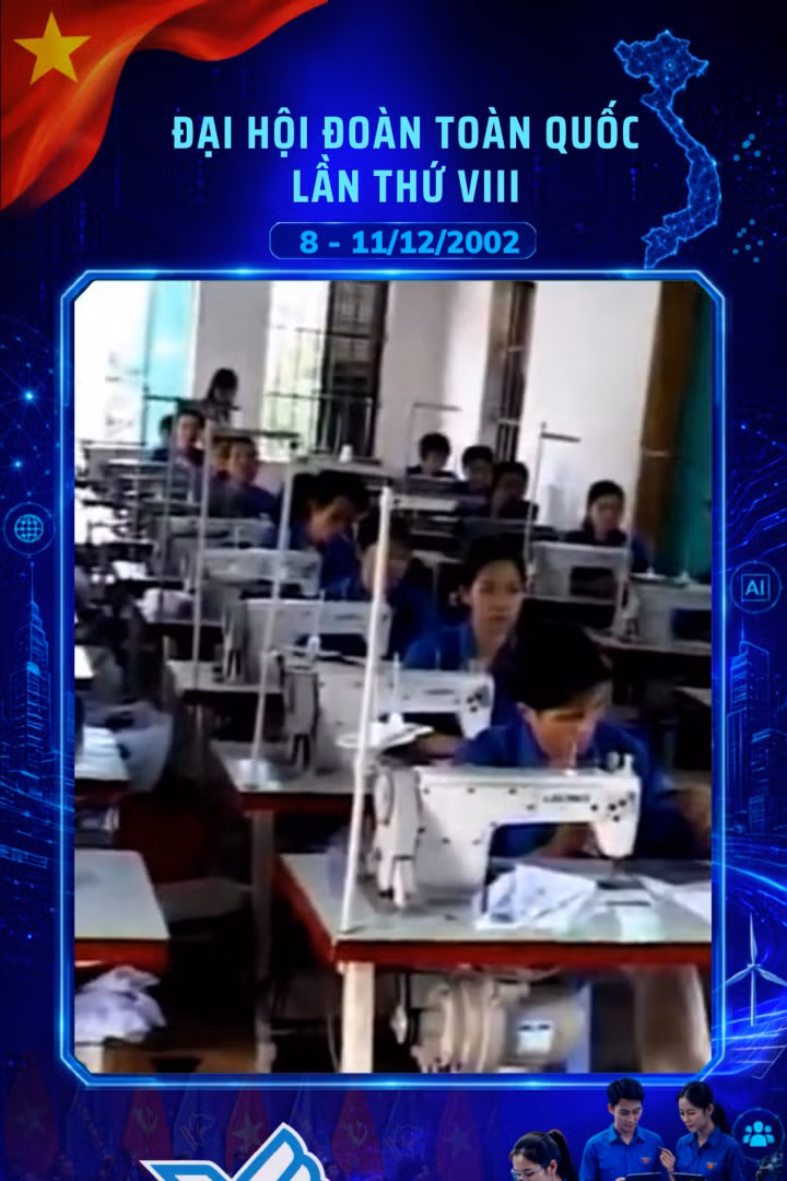 Đại hội Đoàn toàn quốc lần thứ VIII: Tuổi trẻ cống hiến cho sự nghiệp đổi mới