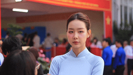 Hoa hậu Bảo Ngọc: 'Vinh dự dùng sức ảnh hưởng vận động người trẻ bầu cử'