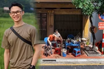 Chàng trai làm mô hình vỉa hè Hà Nội sống động đến từng viên gạch, sợi dây điện