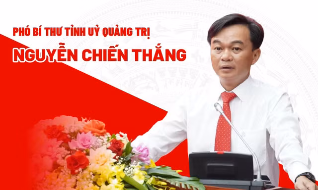 Chân dung tân Phó Bí thư Tỉnh ủy Quảng Trị Nguyễn Chiến Thắng