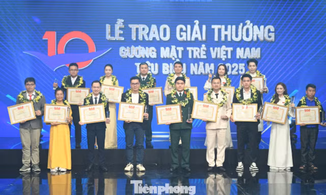 10 Gương mặt trẻ Việt Nam tiêu biểu năm 2025.