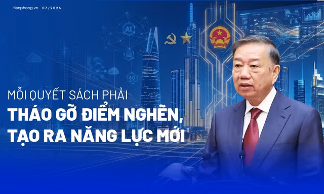 Mỗi quyết sách phải tháo gỡ điểm nghẽn, tạo ra năng lực mới